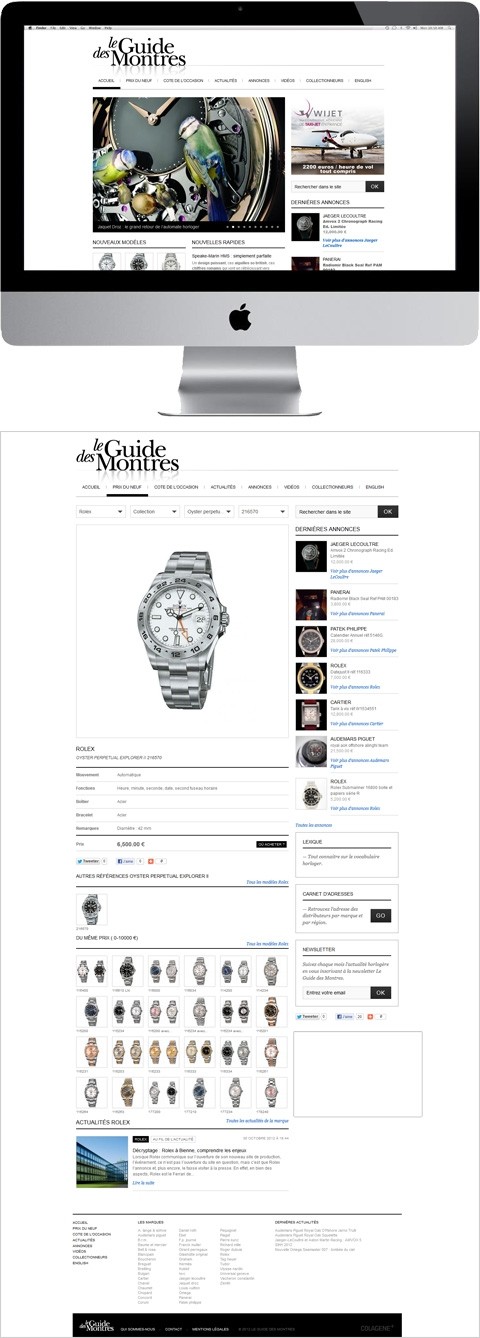 Colagene Paris News Site Internet Le Guide des Montres Paris